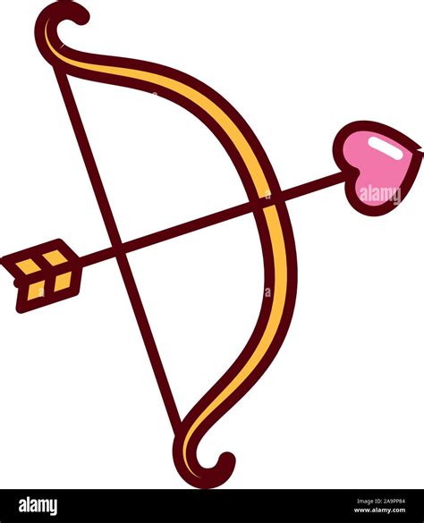 bow and arrow cupid|cupid bow and arrow drawing.